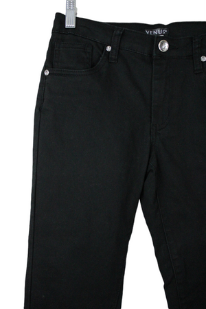 Venus Black Capri Jeans | 4
