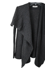 Abercrombie & Fitch Gray Knit Cardigan | XS
