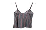 Mudd Gray Crop Tank | XS