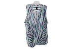 Lane Bryant Purple Striped Blouse | 28