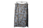 Sag Harbor Brown Floral Skirt | L