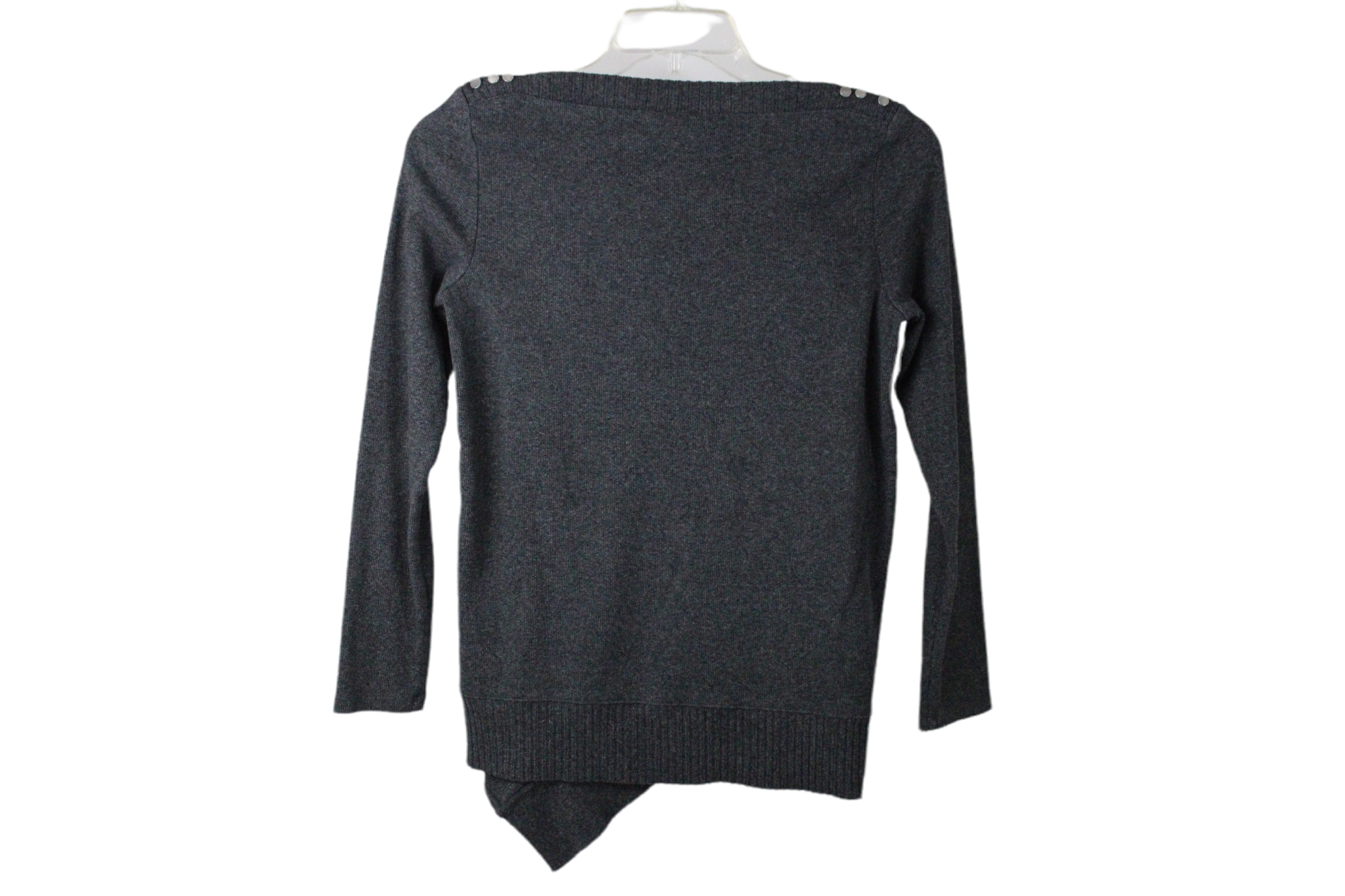 Rafaella Gray Knit Sweater | S