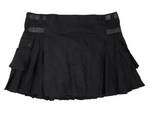 Black Men'sCargo Kilt | 58"