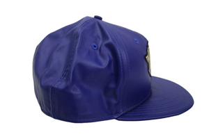59FIFTY New Era New York Knicks Blue Faux Leather Cap | Size 8