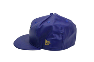 59FIFTY New Era New York Knicks Blue Faux Leather Cap | Size 8