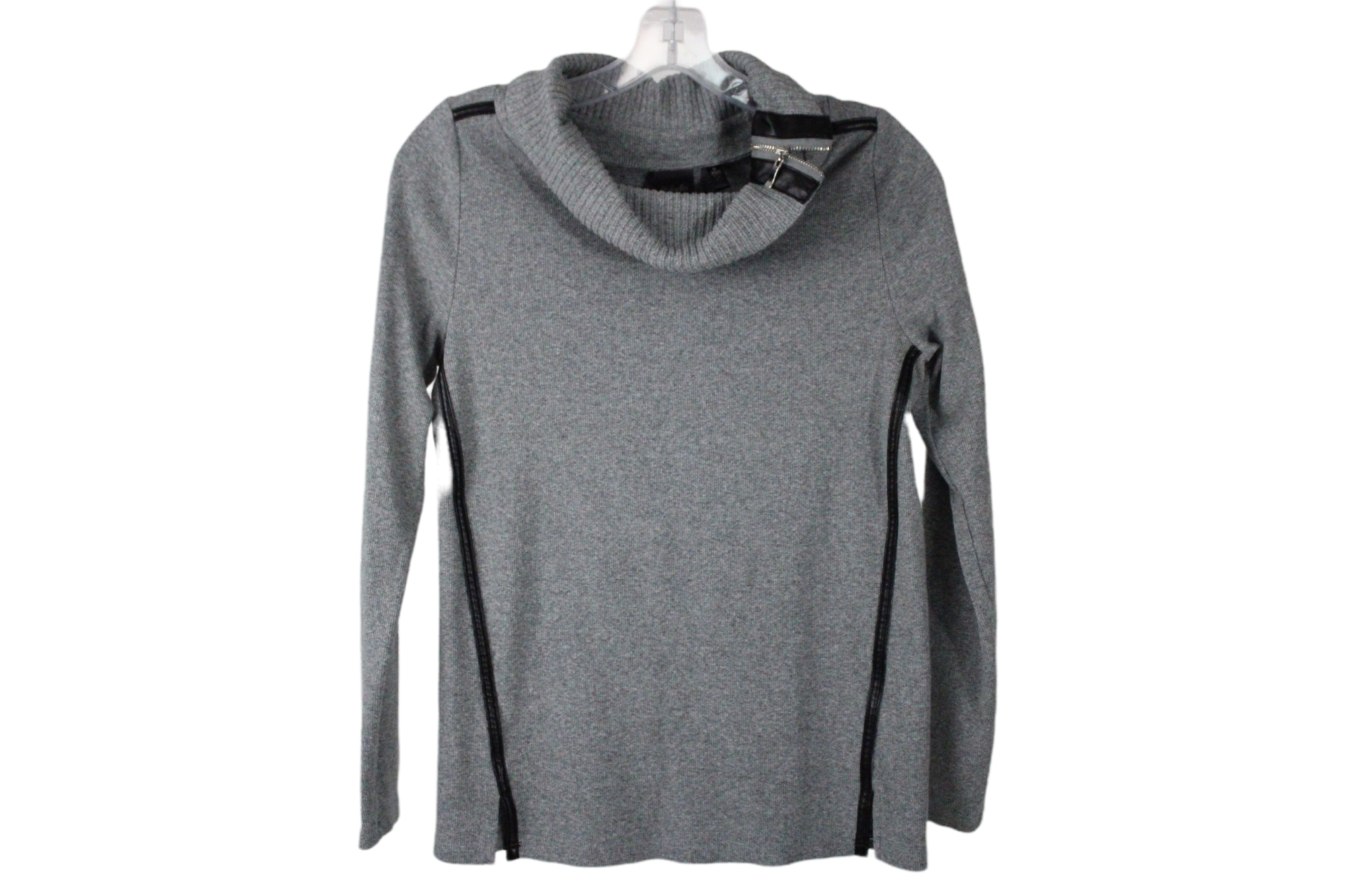 Rafaella Gray Knit Sweater | S