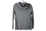 Rafaella Gray Knit Sweater | S