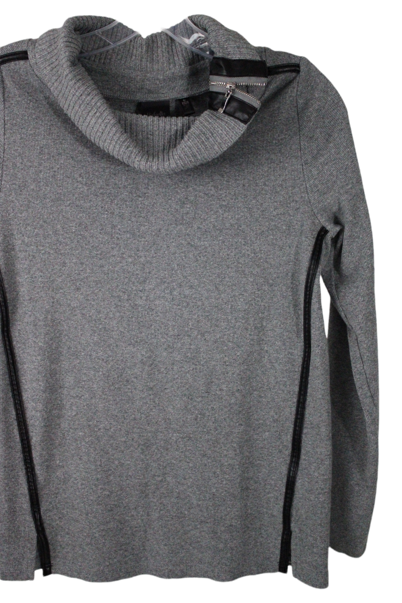 Rafaella Gray Knit Sweater | S
