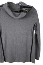 Rafaella Gray Knit Sweater | S