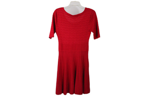 Candie's Red Knit Dress | S