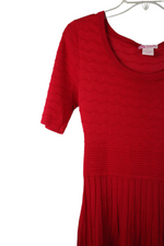 Candie's Red Knit Dress | S