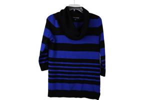 Cable & Gauge Blue Black Sweaters | M