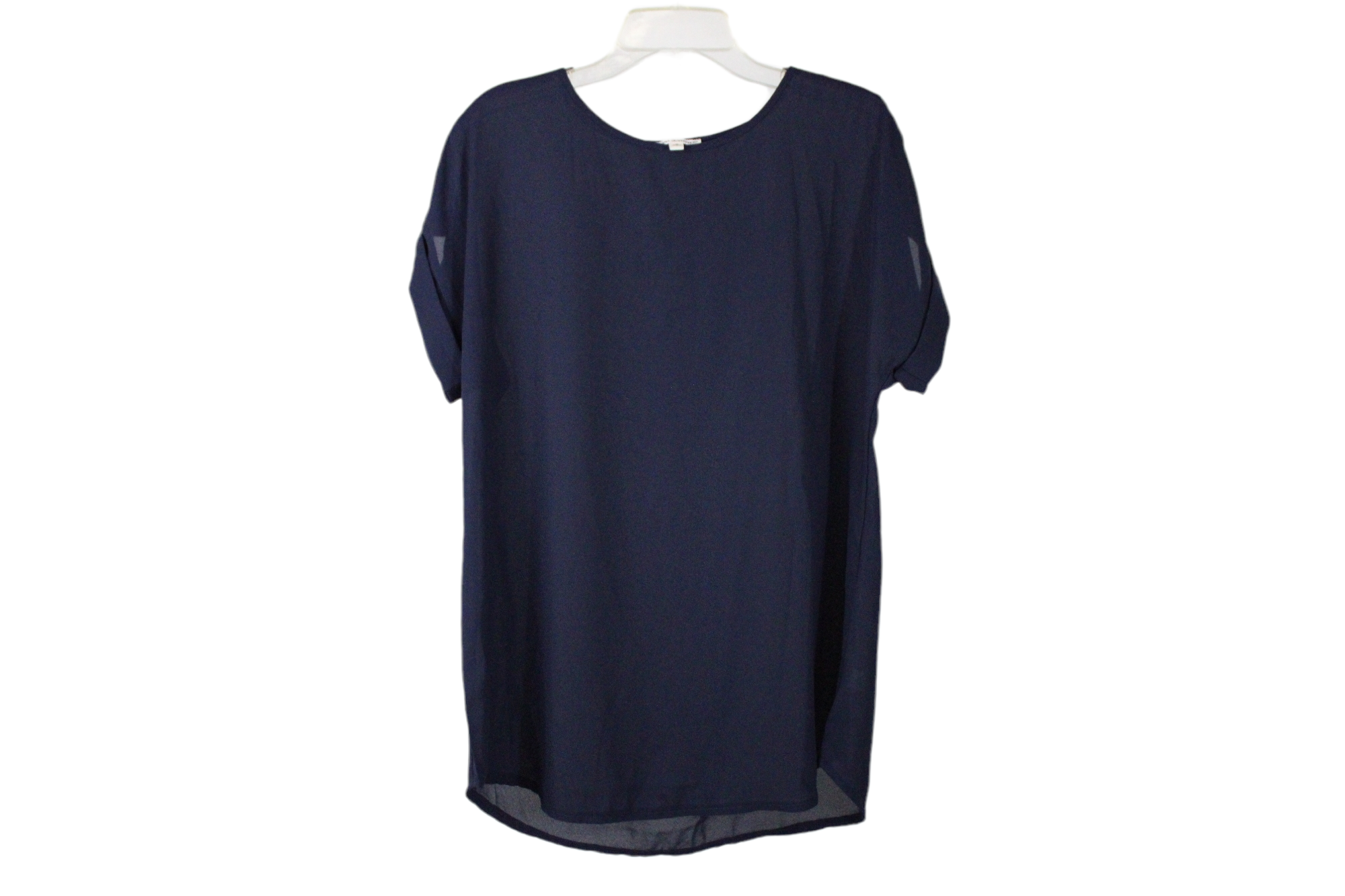 Zenana Outfitters Navy Blue Blouse