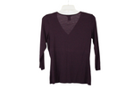 Ann Taylor Burgundy Top | S Petite