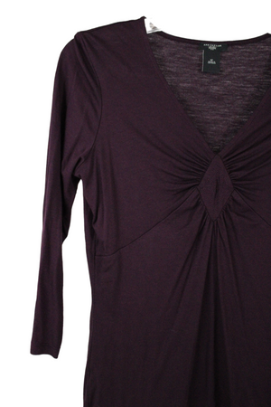 Ann Taylor Burgundy Top | S Petite