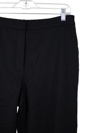 Talbots Stretch Black Wool Pants | 10