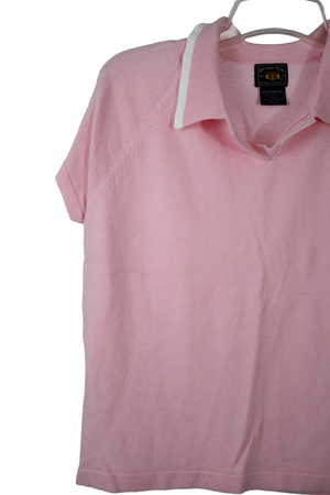 Route 66 Pink Knit Top | M