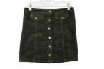 Blue Spice Green Corduroy Skirt | 7