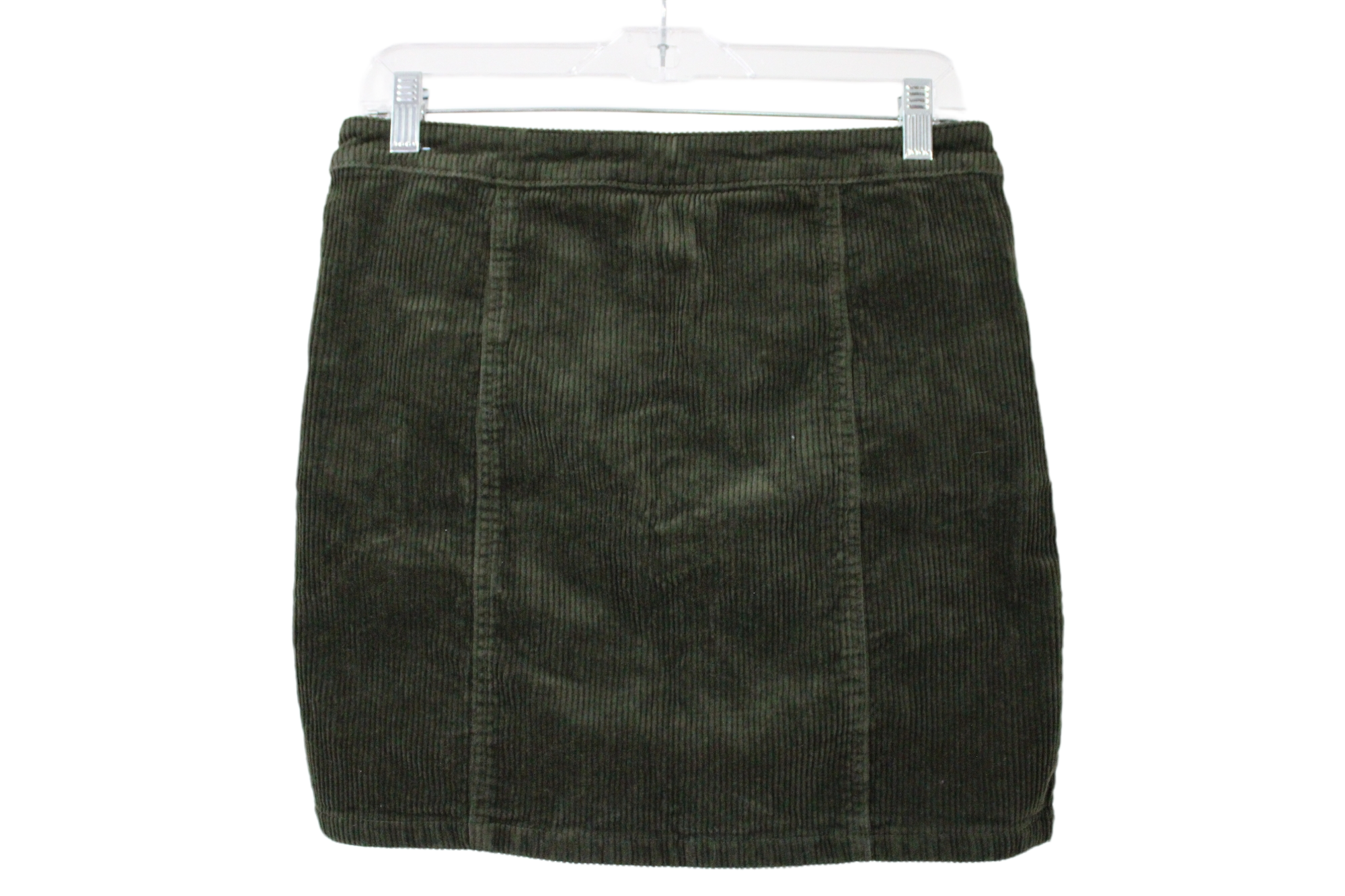 Blue Spice Green Corduroy Skirt | 7