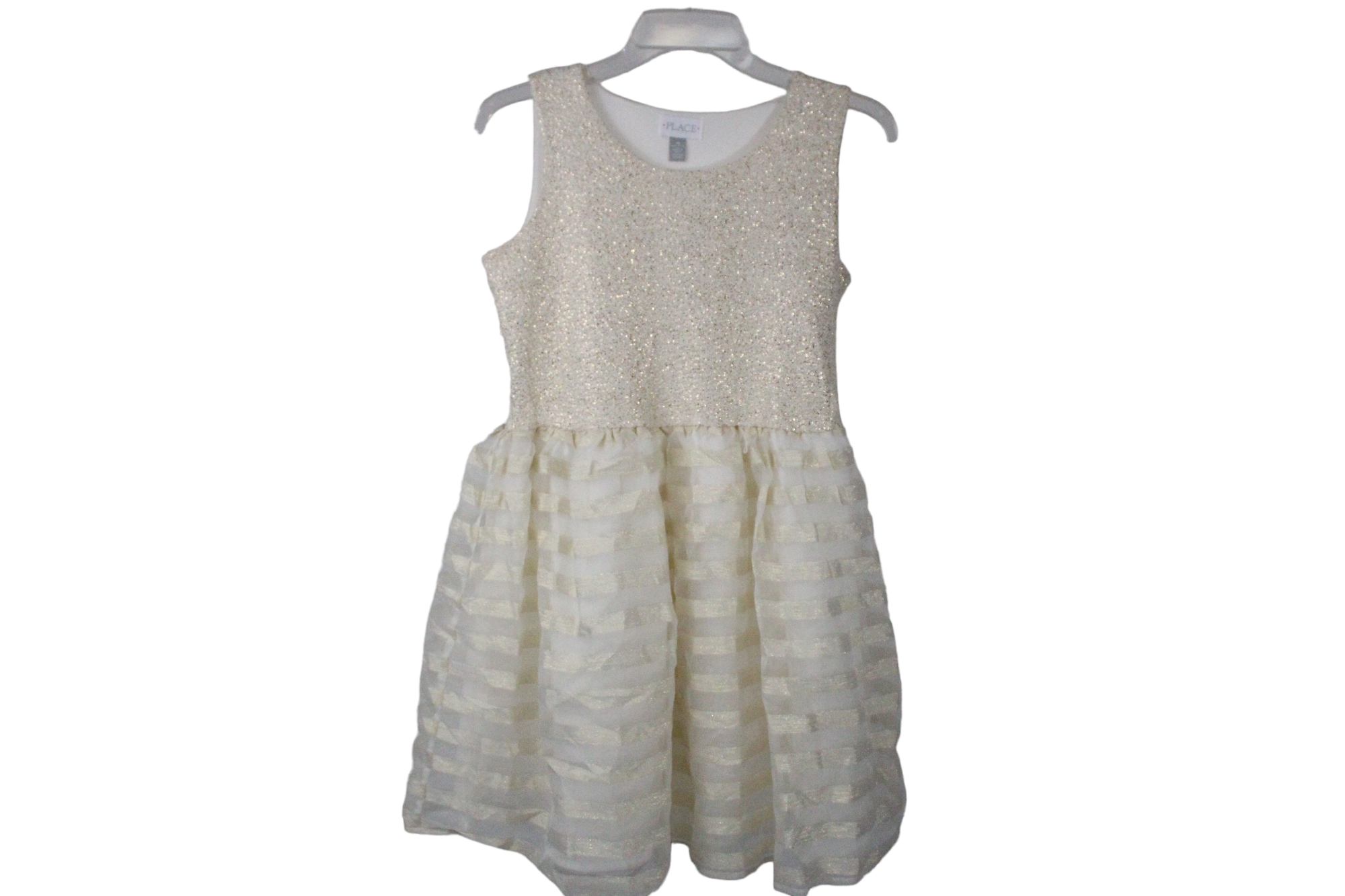 Children's Place Gold Holiday Dress | 16