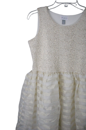 Children's Place Gold Holiday Dress | 16