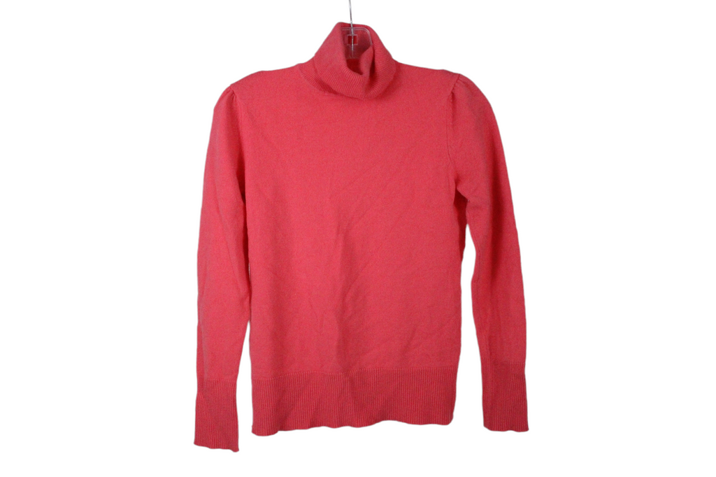 Pink Knit Turtleneck Sweater | S