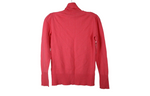 Pink Knit Turtleneck Sweater | S