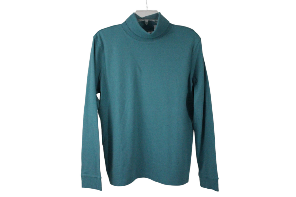 Hasting & Smith Blue Turtleneck Shirt | XL