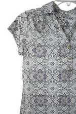 Croft & Barrow Green Top | Petite S