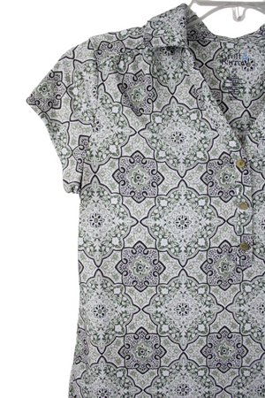 Croft & Barrow Green Top | Petite S