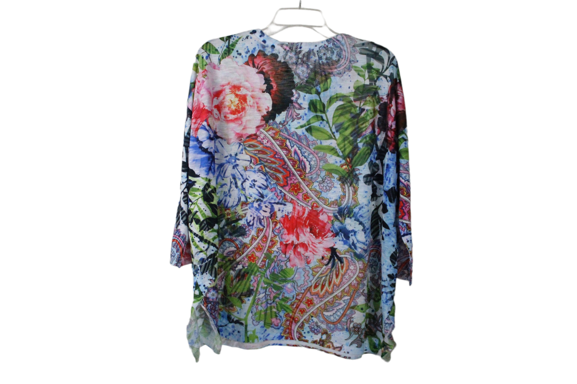 Time And Tru Floral Top | XL