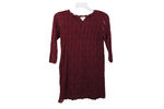 Cat & Jack Red Shimmer Knit Dress | 14/16