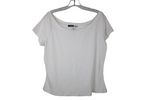 Vintage California Concepts White Maternity Off-The-Shoulder Top | XL