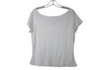 Vintage California Concepts White Maternity Off-The-Shoulder Top | XL