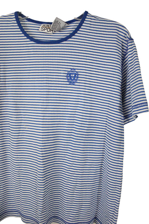 Vintage Jaclyn Smith Sport Blue Soft Top | XL