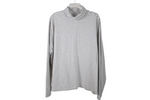 Anthony Richard Gray Striped Turtleneck Top | 4X