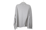 Anthony Richard Gray Striped Turtleneck Top | 4X