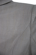 NEW Rafaella 2 Way Stretch Novelty Windowpane Tan Jacket | 10 Petite