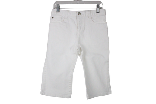 Gymboree White Denim Capri | 12