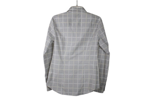 J.Crew Haberdashery Windowpane Gray Button Down | XS