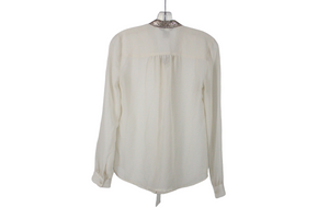 Moda International Cream Blouse | XS