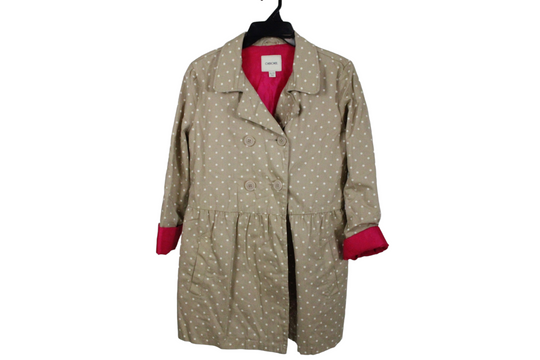 Cherokee Tan Polka Dot Jacket | XL