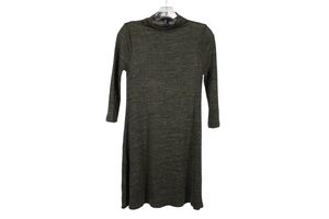 Forever 21 Green Mock Neck Dress | M