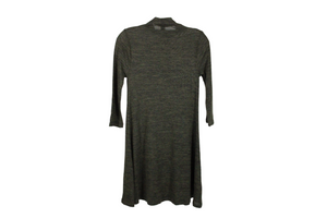 Forever 21 Green Mock Neck Dress | M