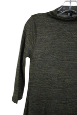 Forever 21 Green Mock Neck Dress | M