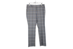 7th Avenue New York & Company Black Blue Plaid Pants | 10
