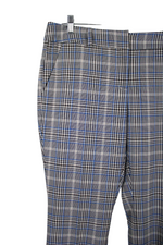 7th Avenue New York & Company Black Blue Plaid Pants | 10