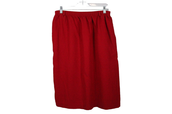 Share more than 248 plain red long skirt latest