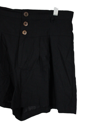Cotton On Black Linen Shorts | 8