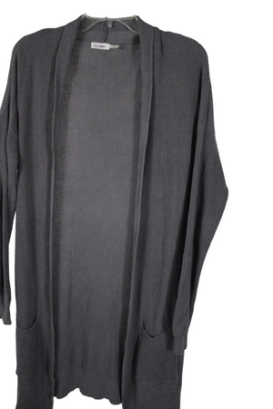 Blue Pepper Gray Long Cardigan | S